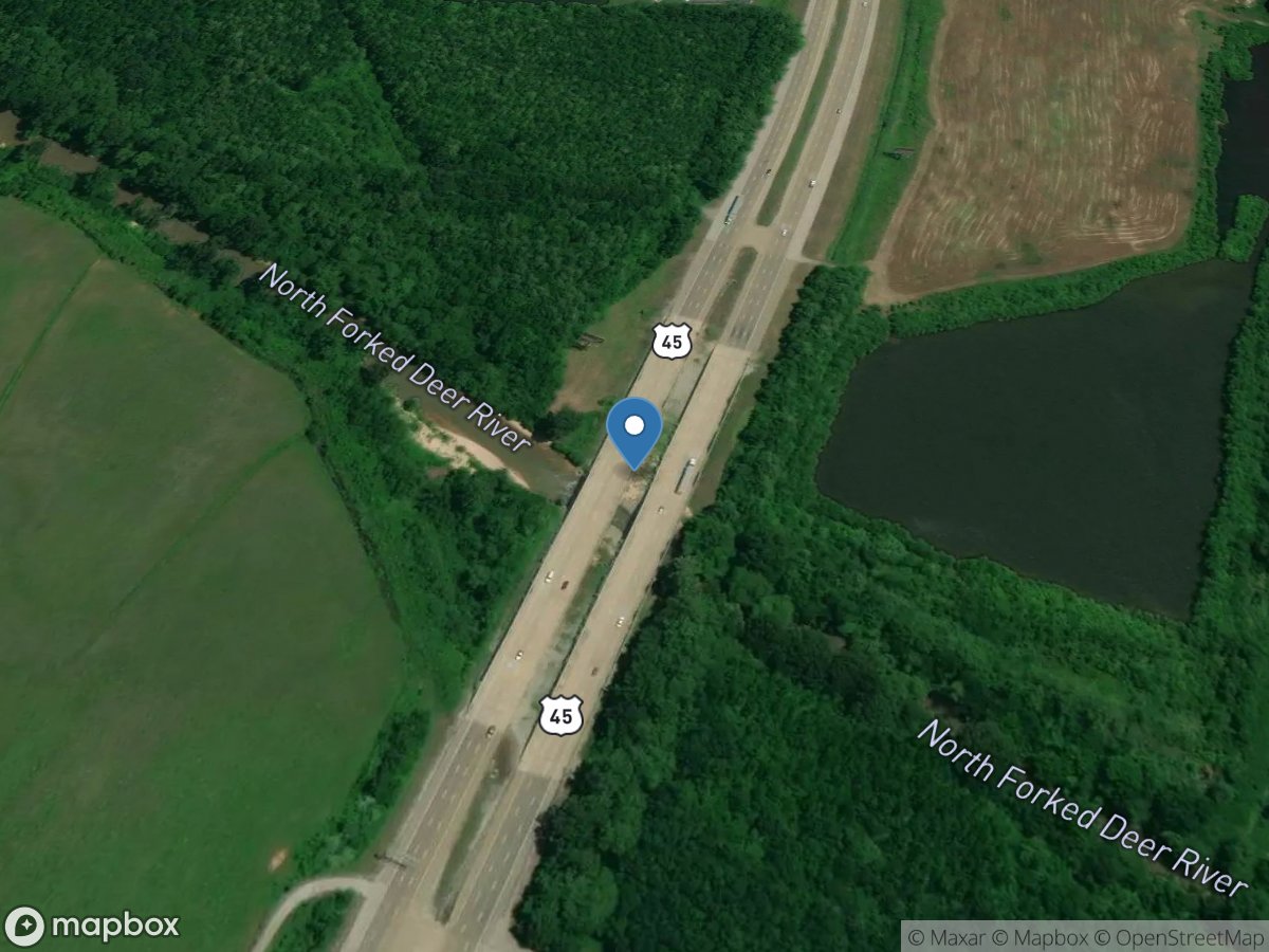 Middle Fork Forked Deer River near Fairview location