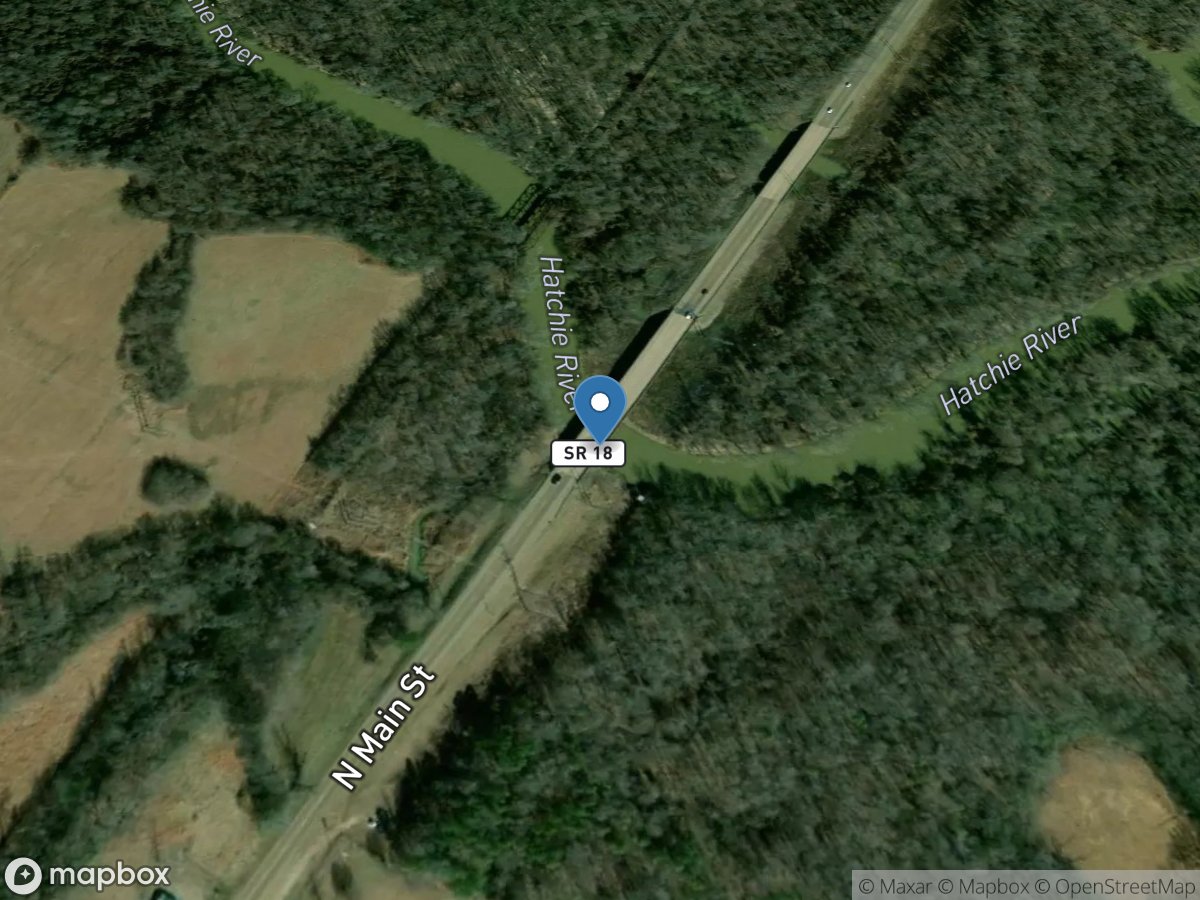 Hatchie River at Bolivar, TN location