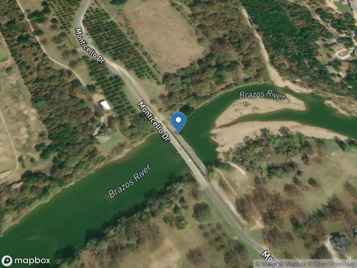 Brazos Rv ds Lake Granbury near Granbury, TX location