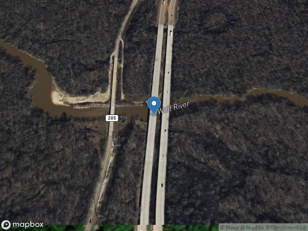 Wolf River near Collierville location