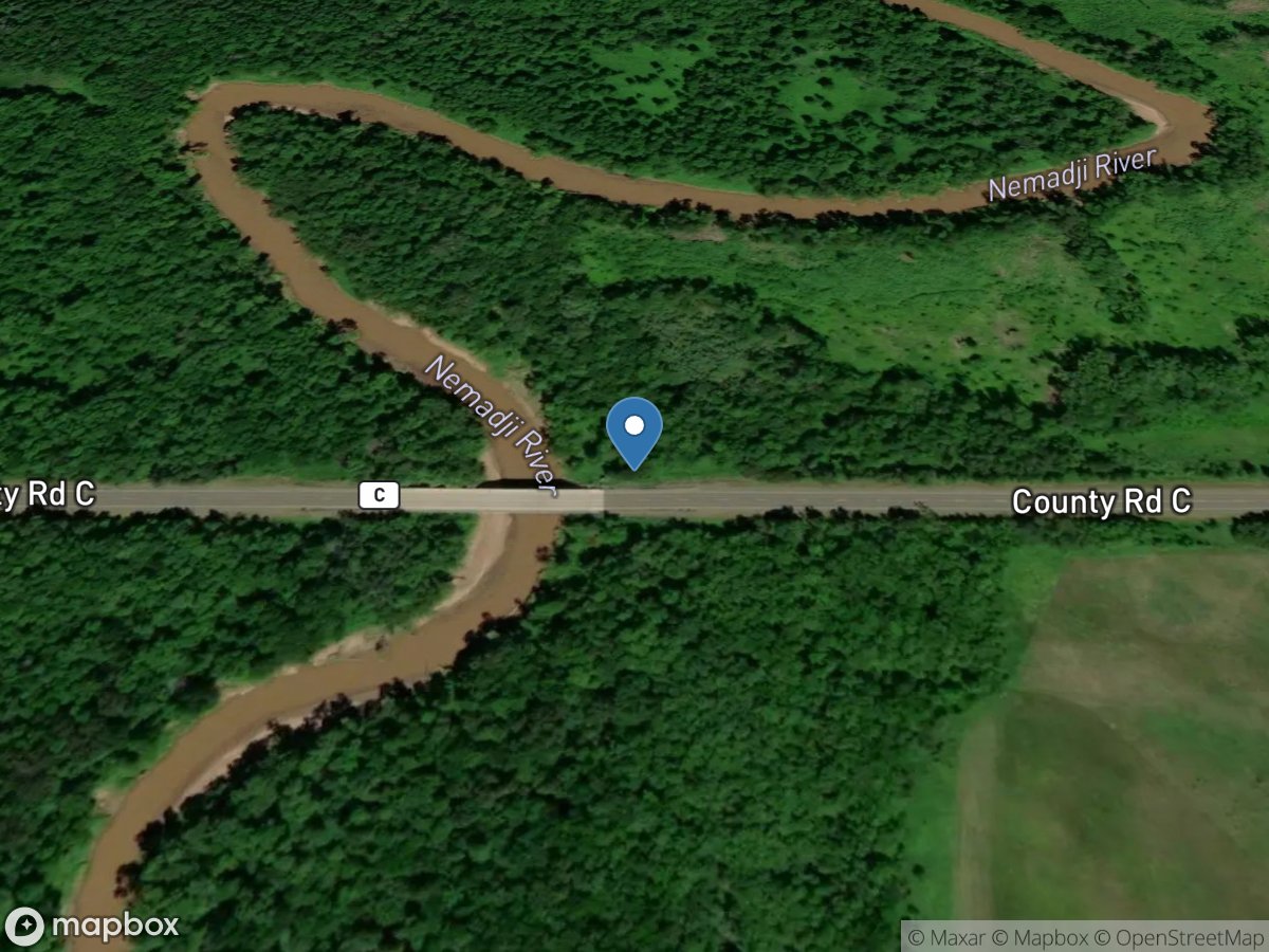 Nemadji River near South Superior, WI location