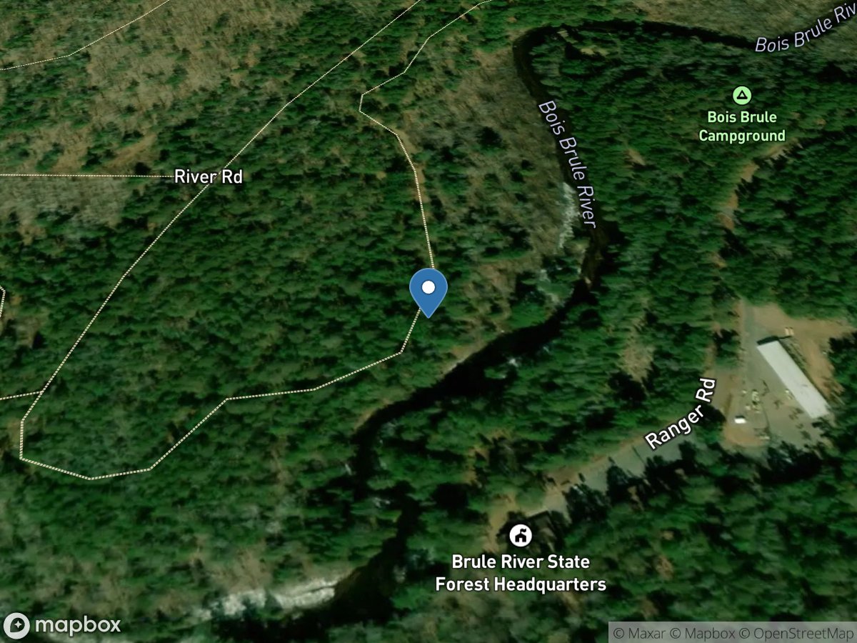 Bois Brule River at Brule, WI location