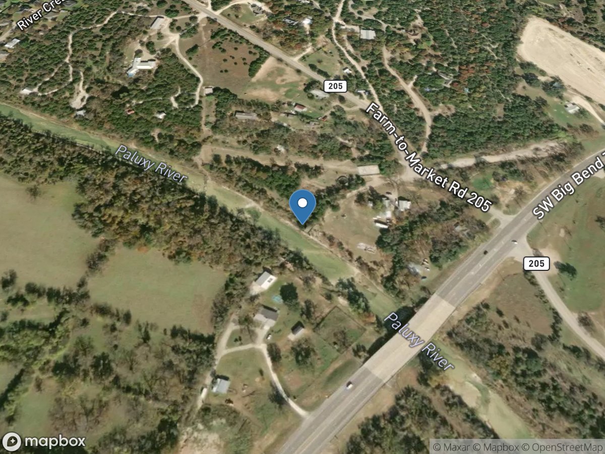 Paluxy Rv at Glen Rose, TX location