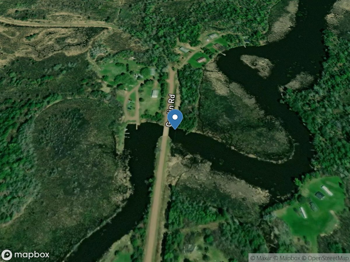 Beartrap Creek at Goslin Road near Odanah, WI location