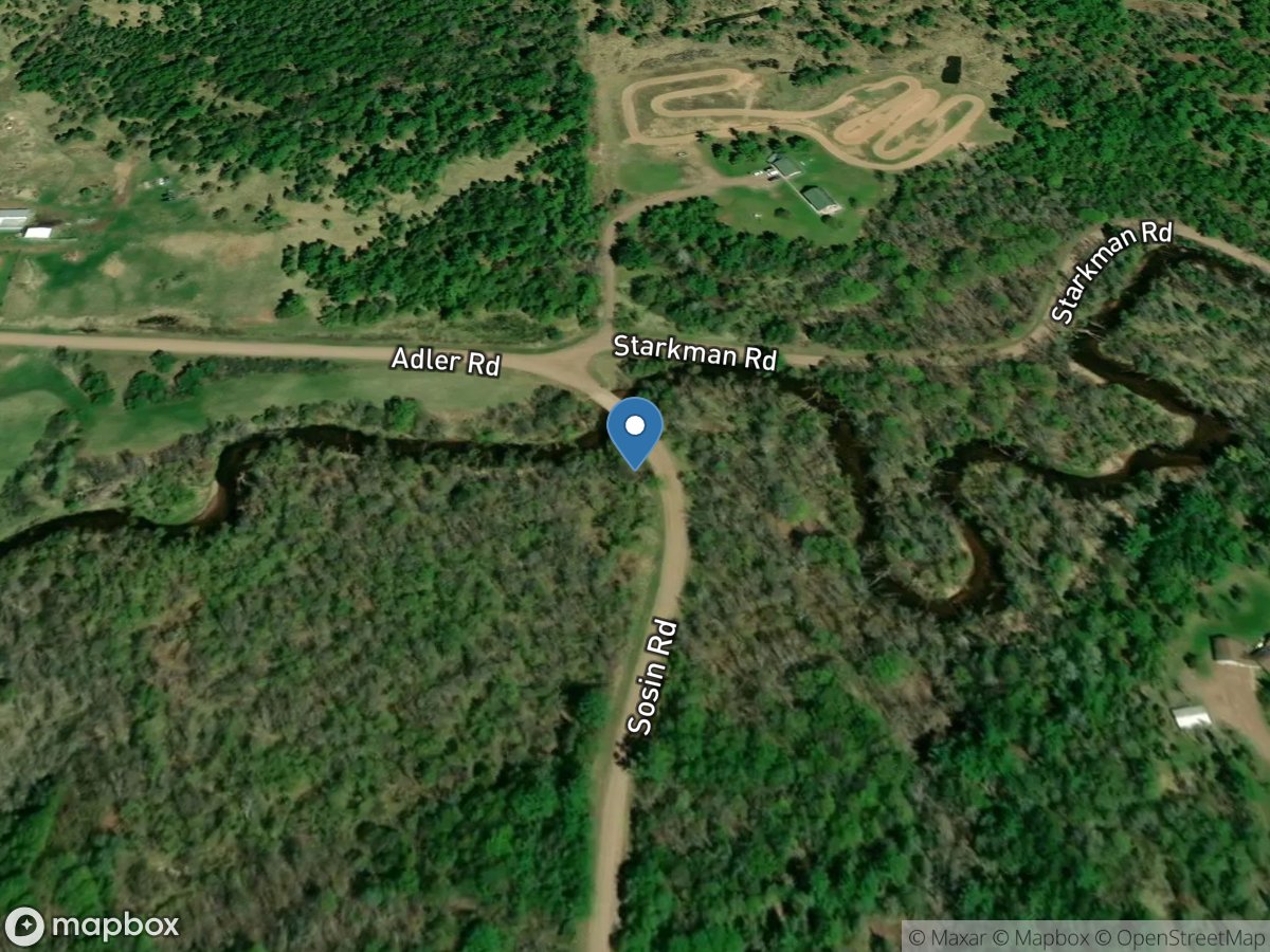 Brunsweiler River at Sosin Road at Marengo, WI location