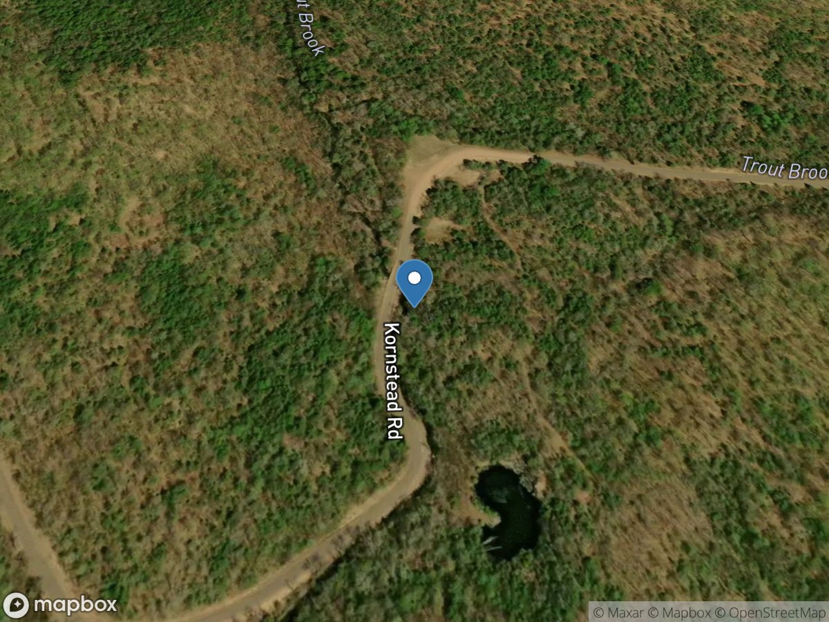 Trout Brook near High Bridge, WI location