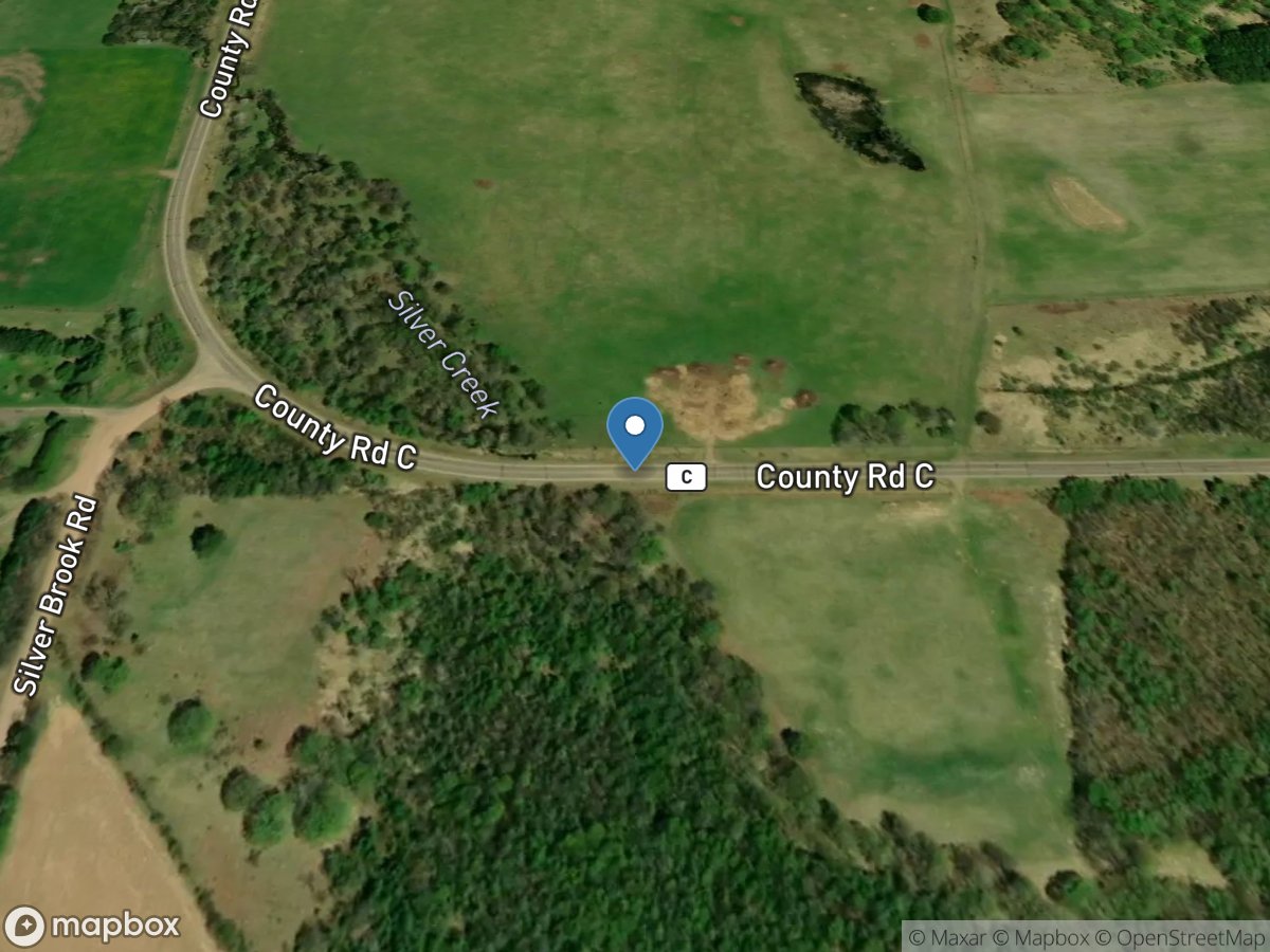 Silver Creek at CT Highway Creek near High Bridge, WI location