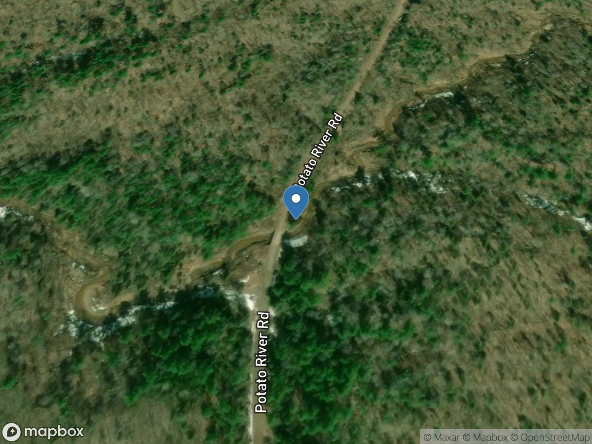 Vaughn Creek near Gurney, WI location