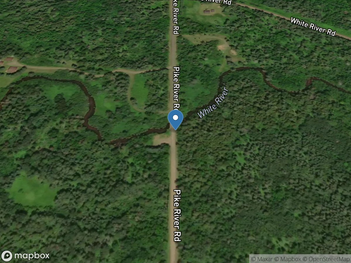 White River near Delta, WI location