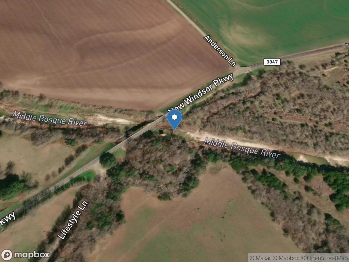 Middle Bosque Rv near McGregor, TX location