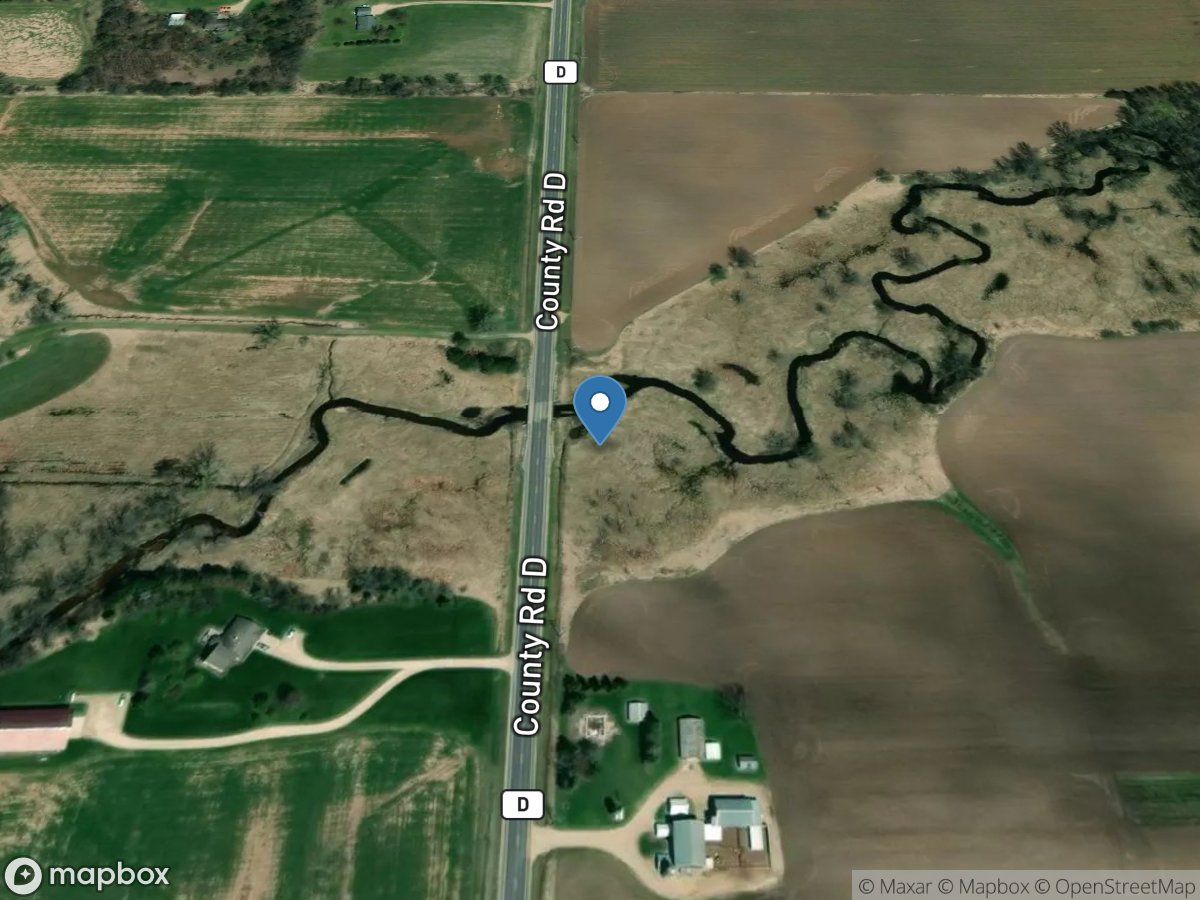 Maple Creek near Sugar Bush, WI location