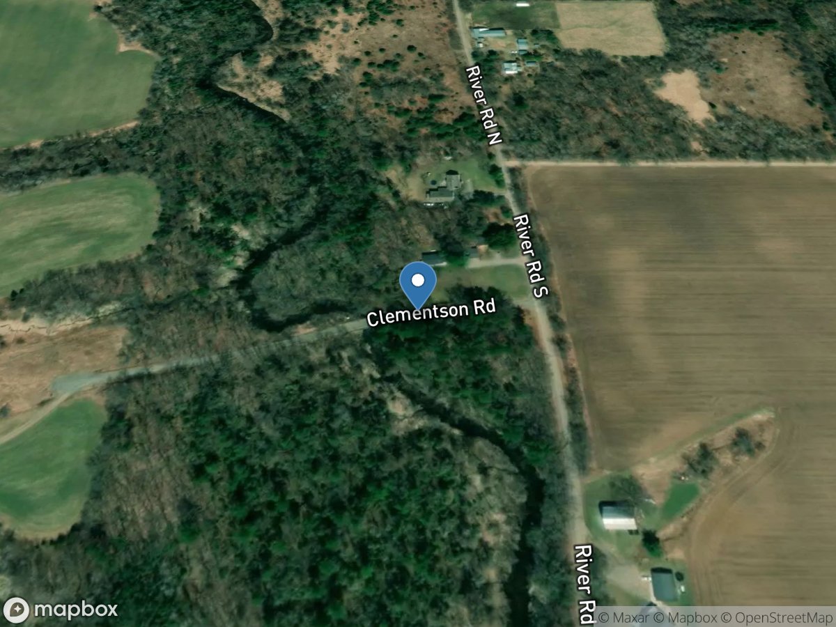 Tomorrow River near Nelsonville, WI location