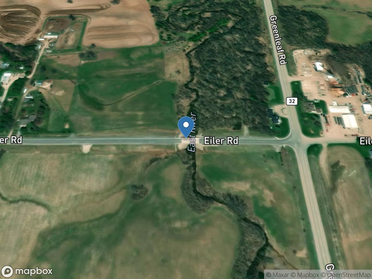East River @ Cnty Trunk Highway Zz near Greenleaf,WI location