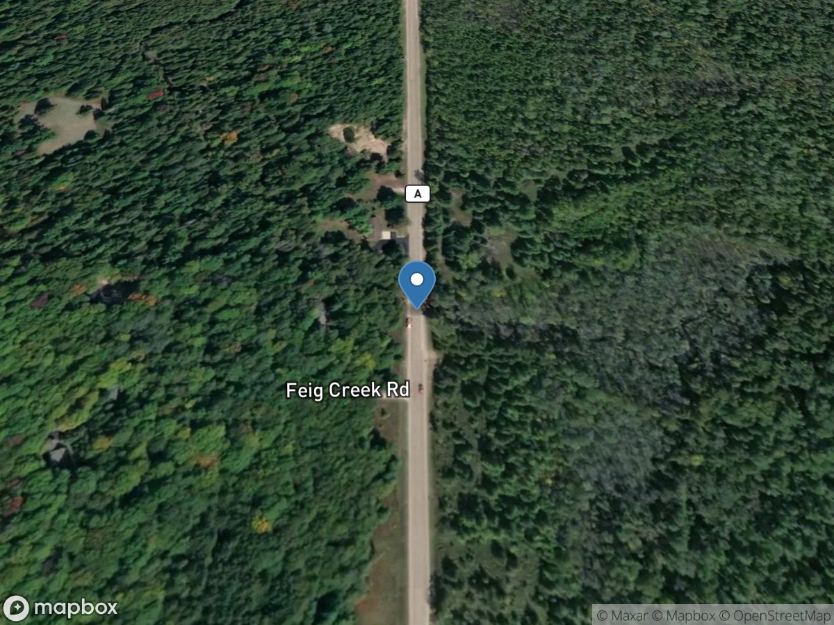 Hibbard Creek at County Road a near Jacksonport, WI location