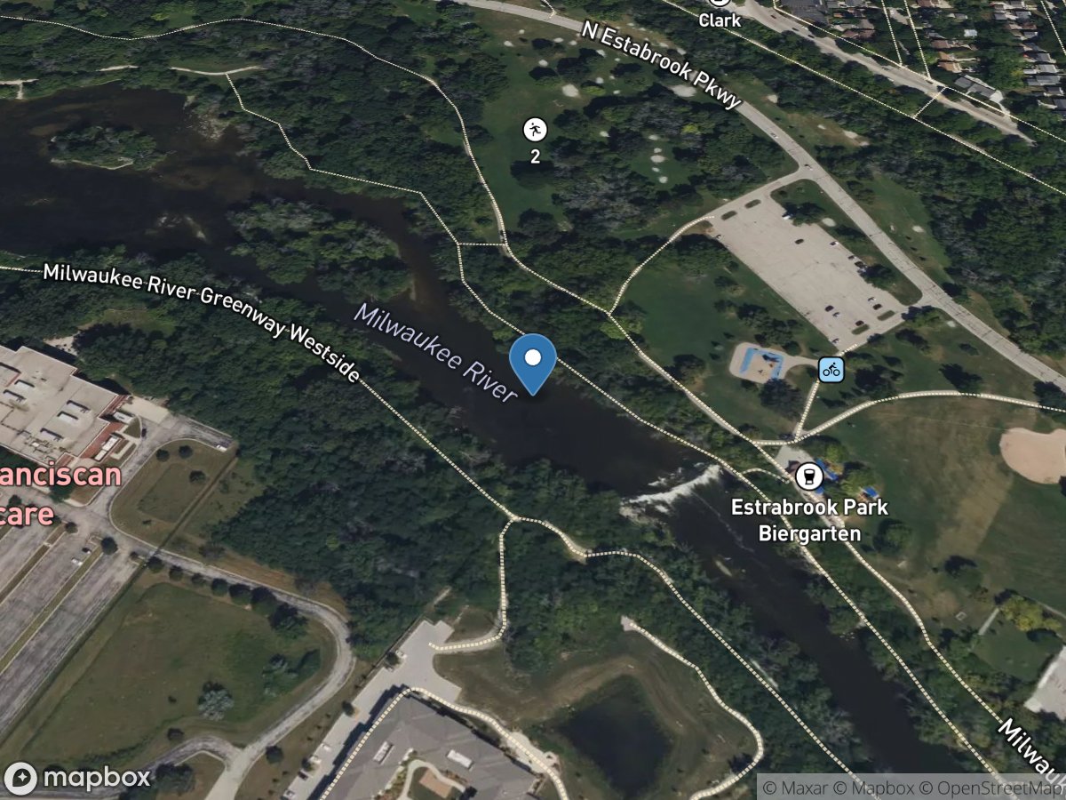 Milwaukee River at Milwaukee, WI location