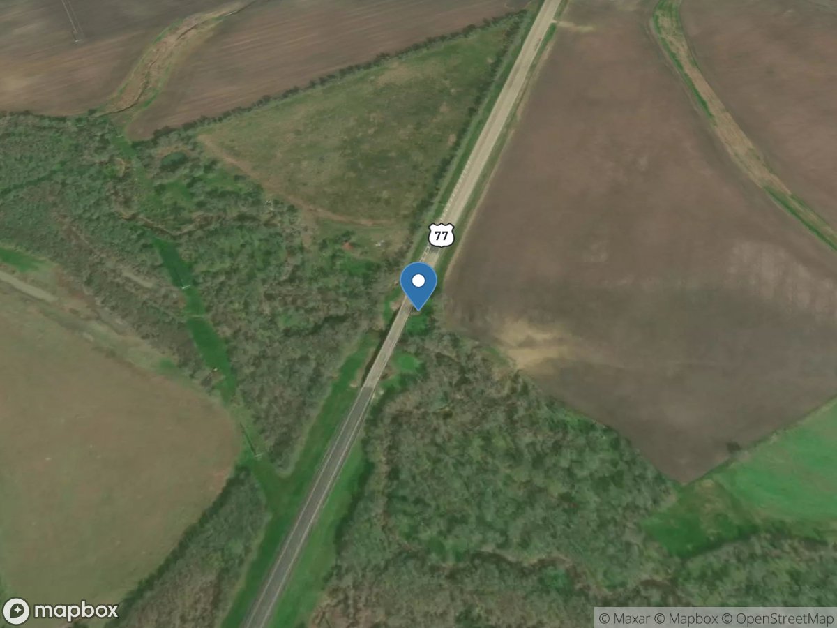 Little Pond Creek near Burlington, TX location