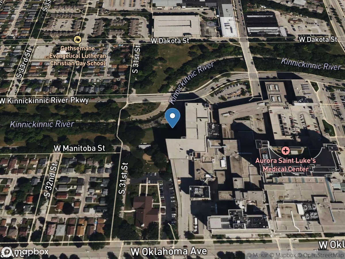 Wilson Park Creek @ St. Lukes Hospital @ Milwaukee,WI location