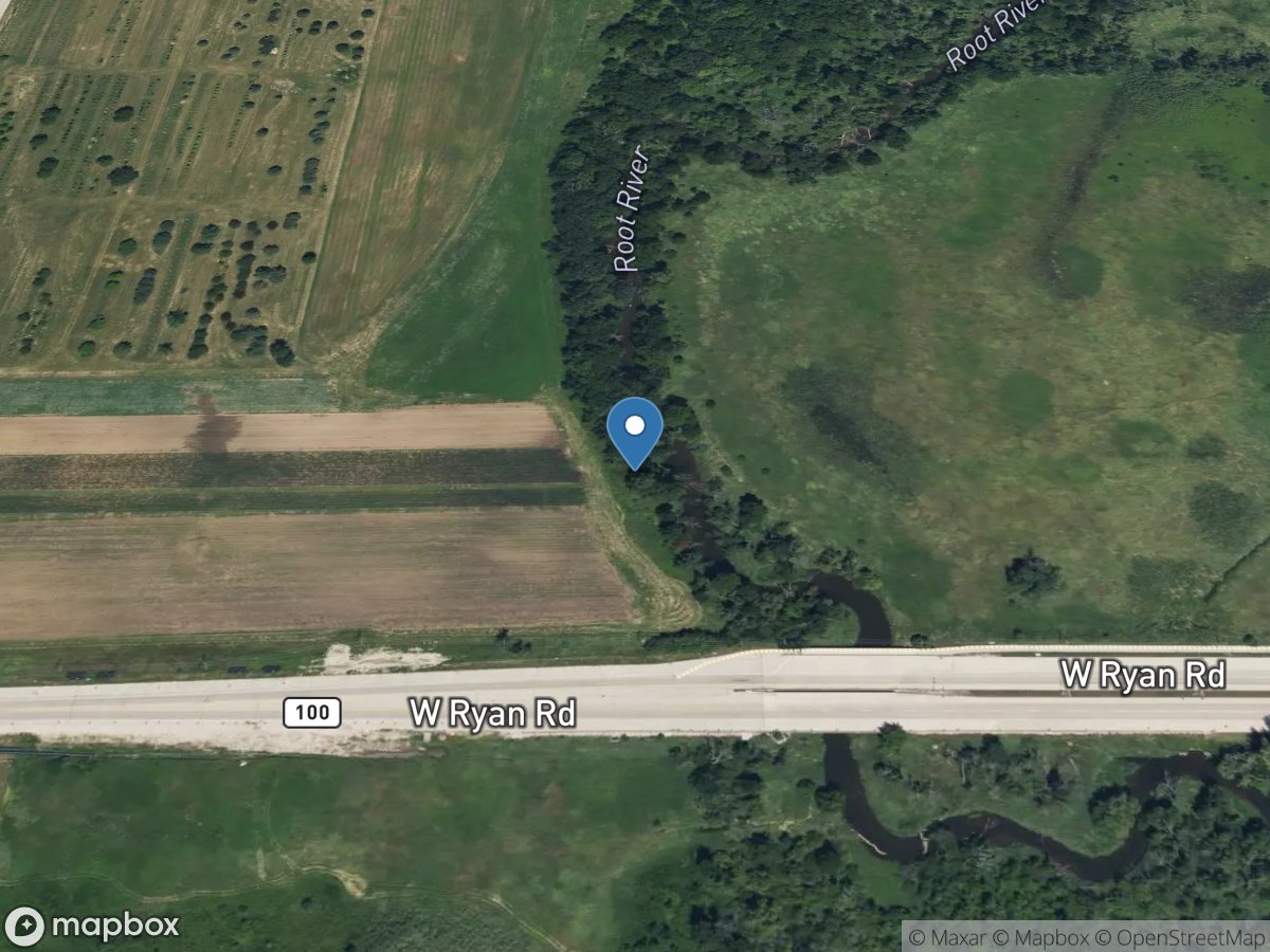 Root River near Franklin, WI location