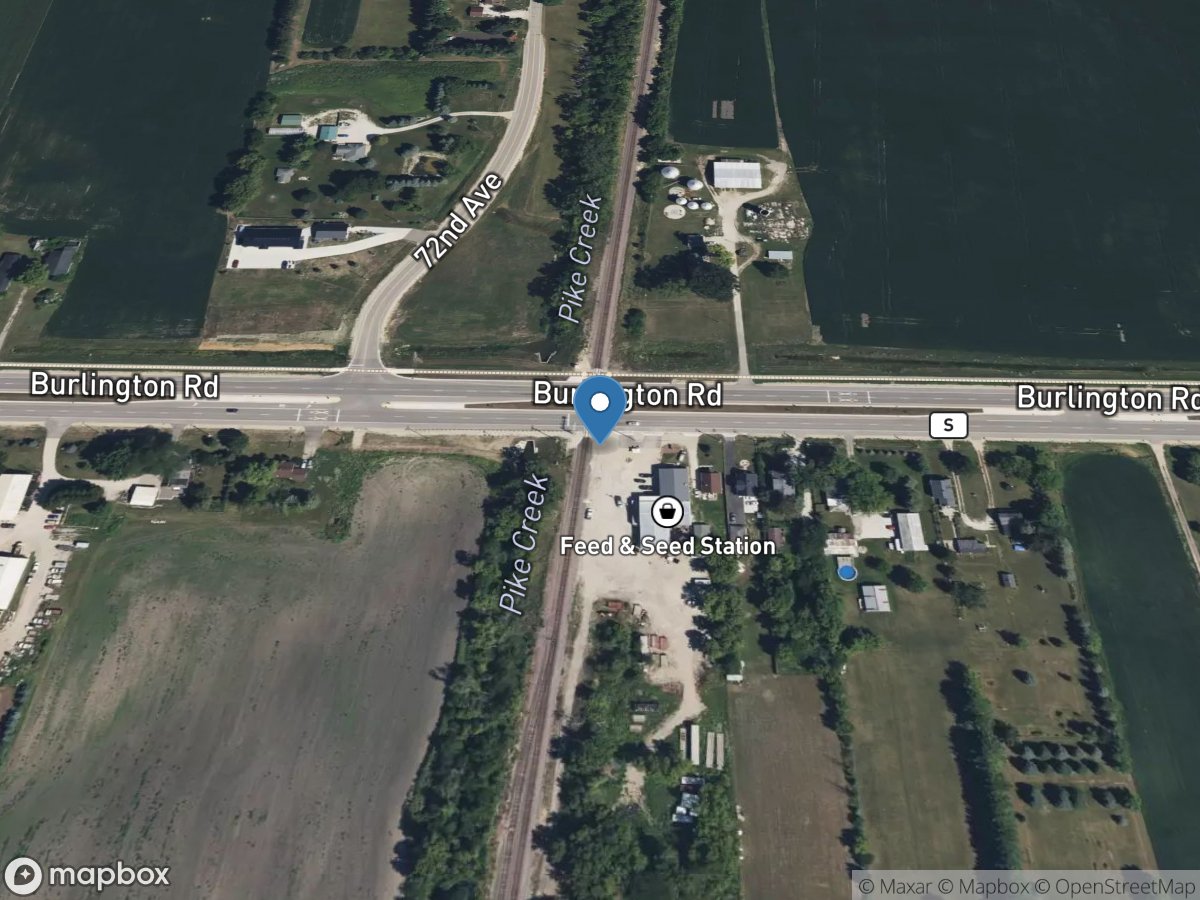 Pike Creek near Kenosha, WI location