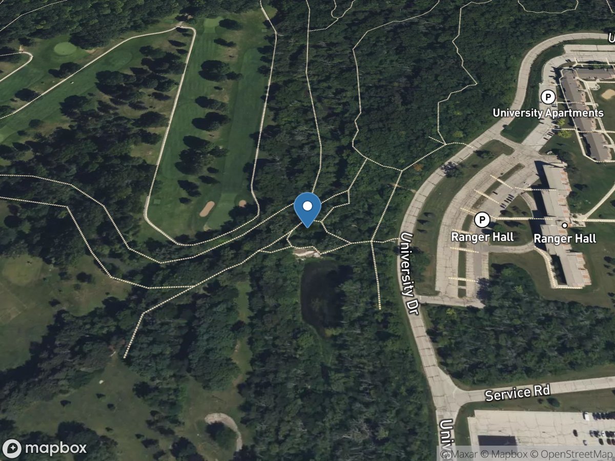 Pike River near Racine, WI location