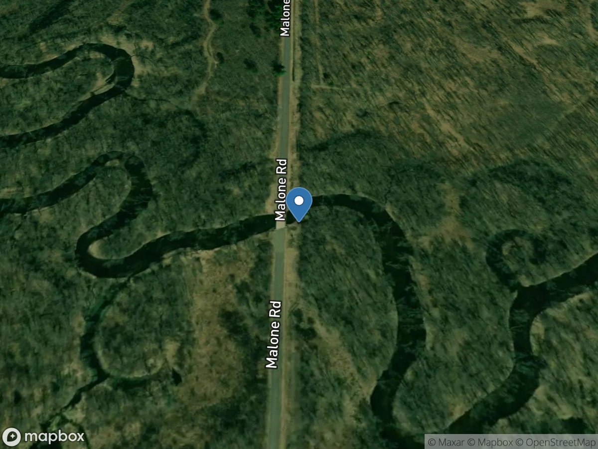 North Fork Clam River at Malone Road near Siren, WI location