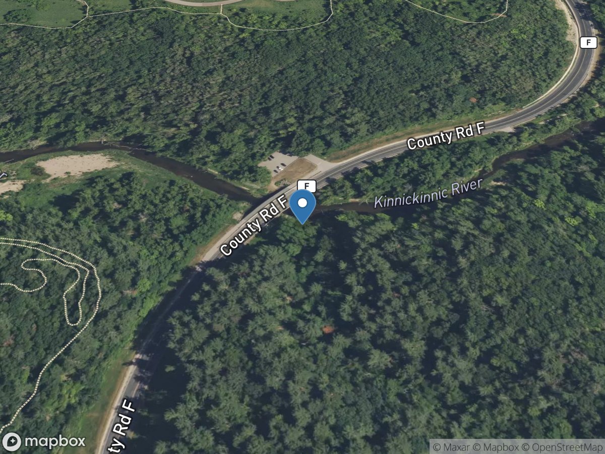 Kinnickinnic River near River Falls, WI location