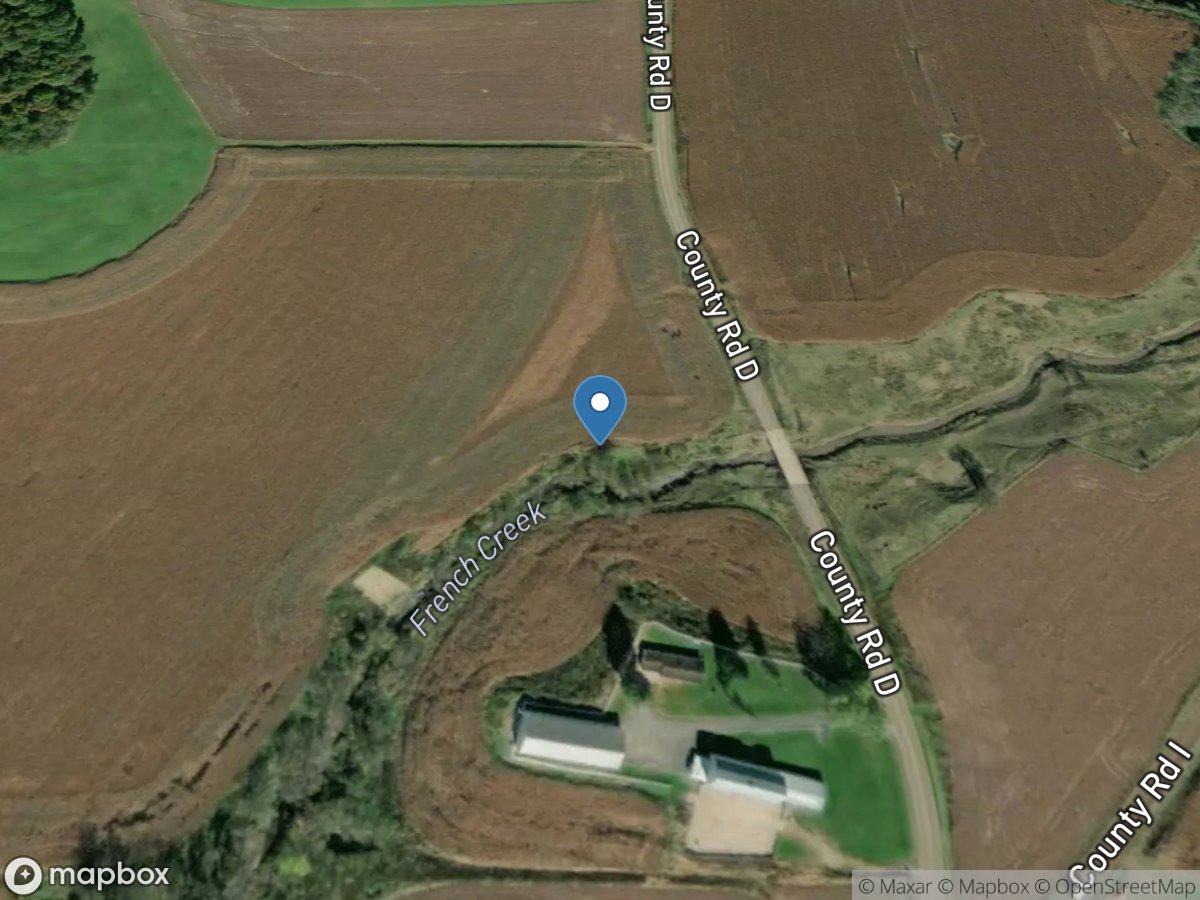 French Creek near Ettrick, WI location