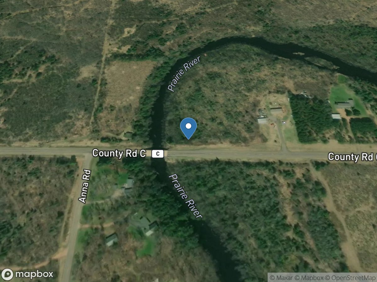 Prairie River near Merrill, WI location