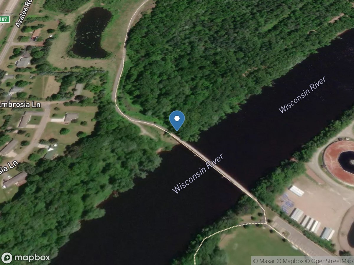 Wisconsin River at Rothschild, WI location