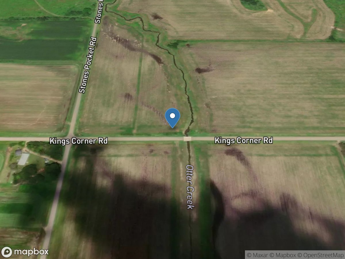 Otter Creek @ Kings Corner Road near Prairie Du Sac, WI location