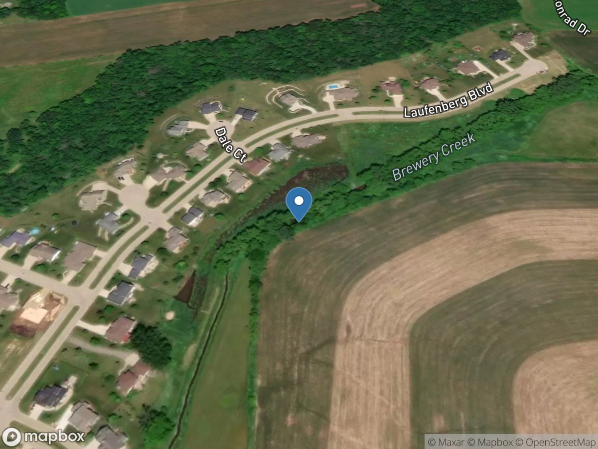 Brewery Creek-Upstream Site-at Cross Plains, WI location