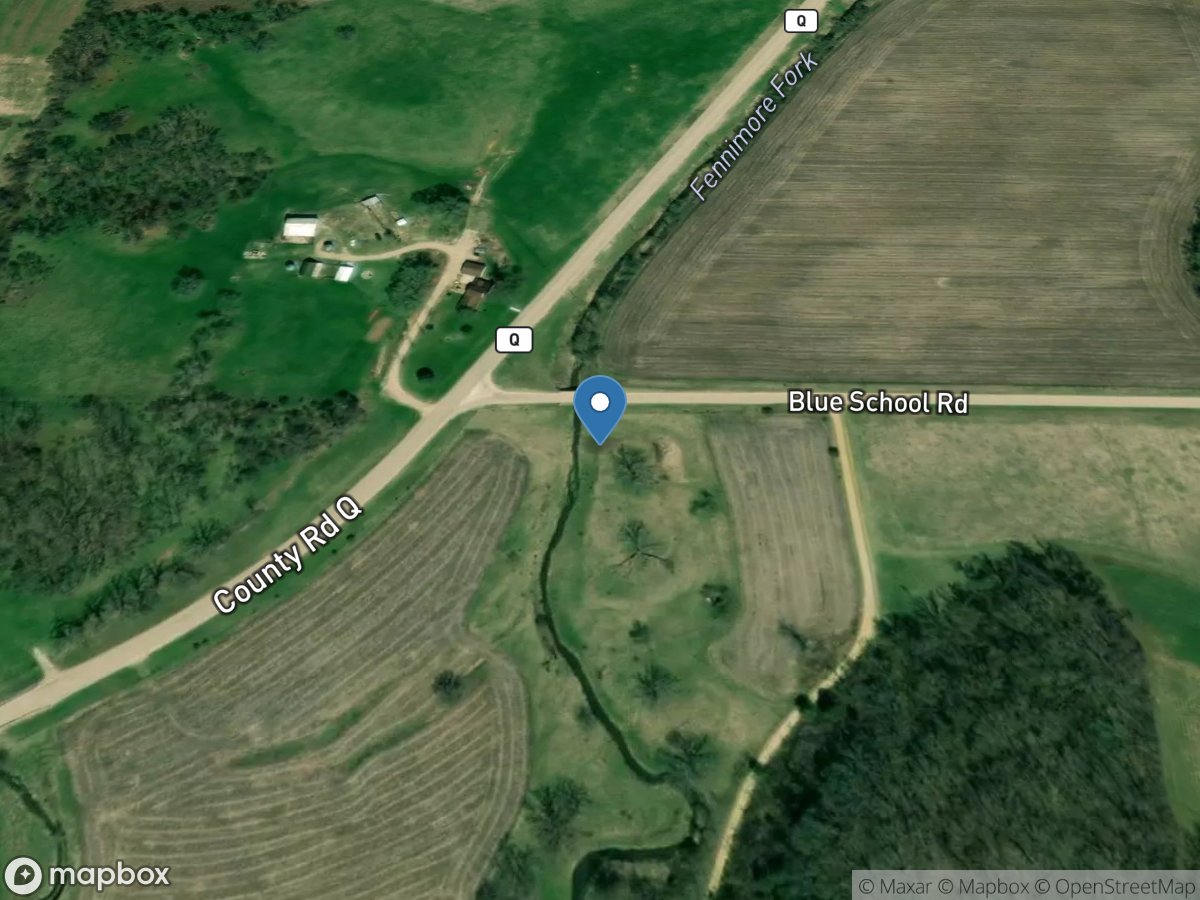 Fennimore Fork near Fennimore, WI location