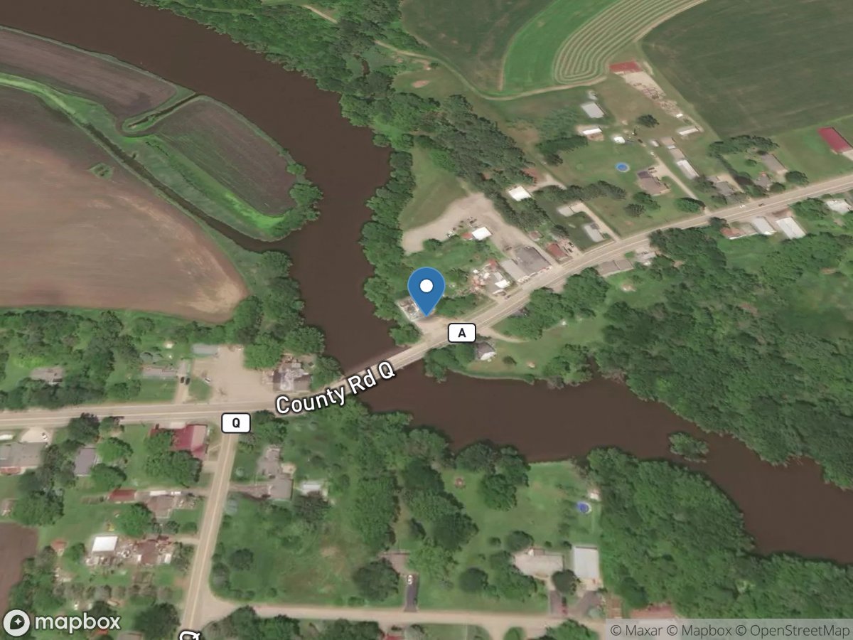 Crawfish River at Milford, WI location