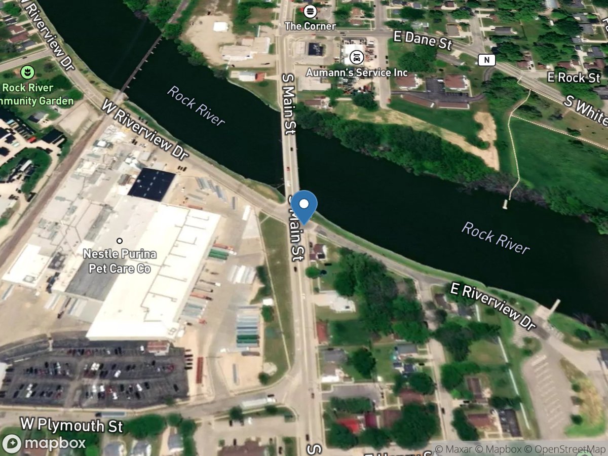 Rock River at Jefferson, WI location