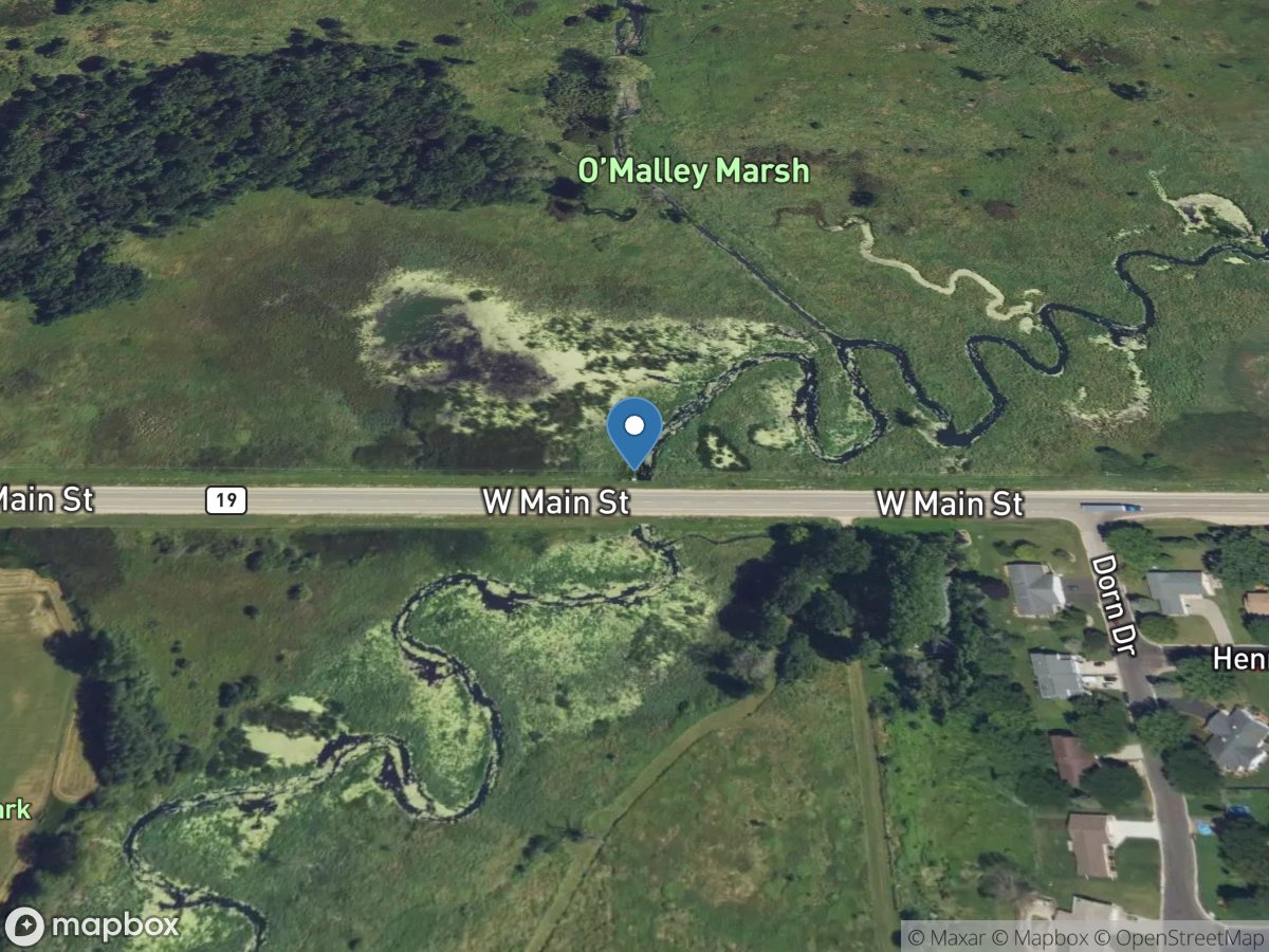 Sixmile Creek at State Highway 19 near Waunakee,WI location