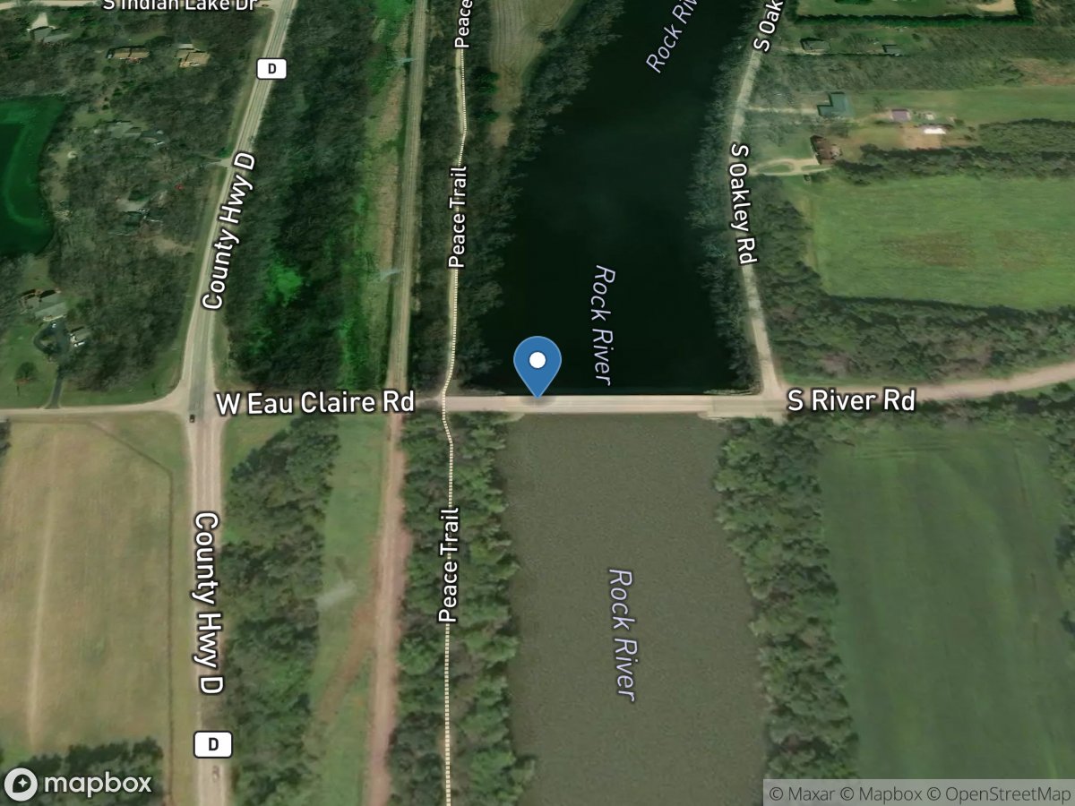 Rock River at Afton, WI location