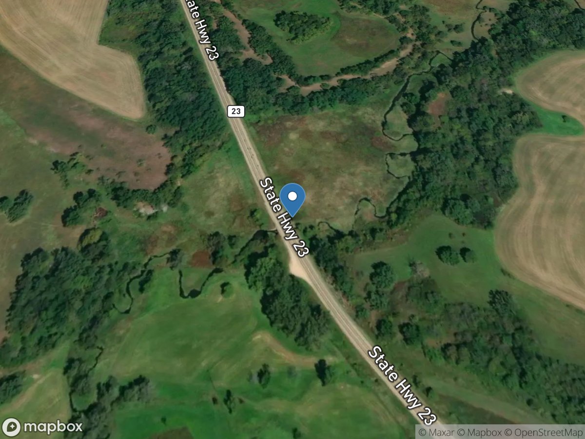 Rock Branch near Mineral Point, WI location