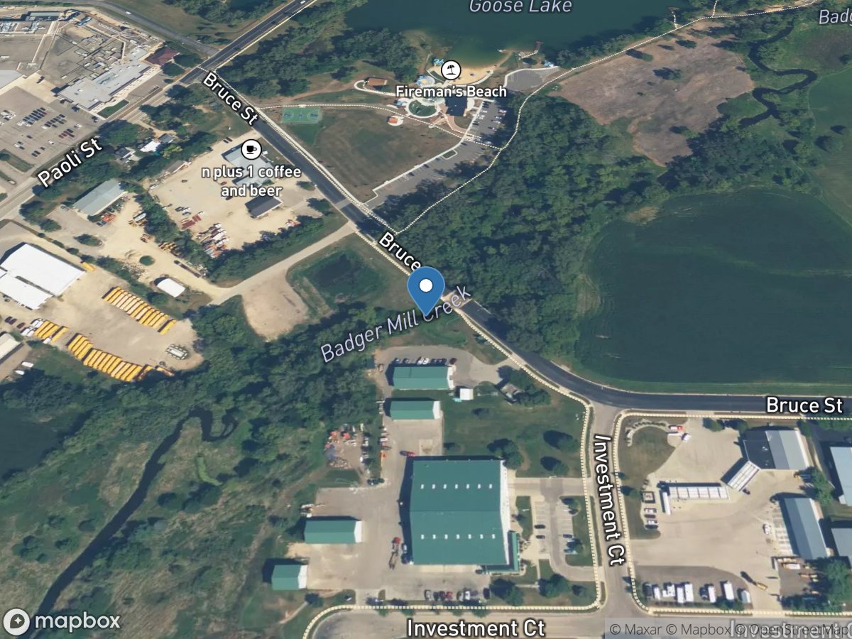 Badger Mill Creek at Verona, WI location