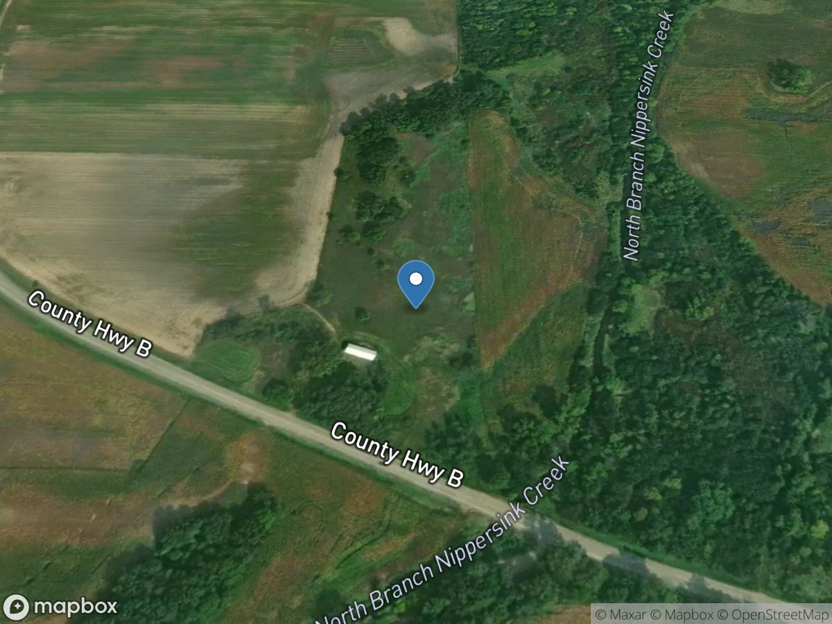 North Branch Nippersink Creek near Genoa City, WI location