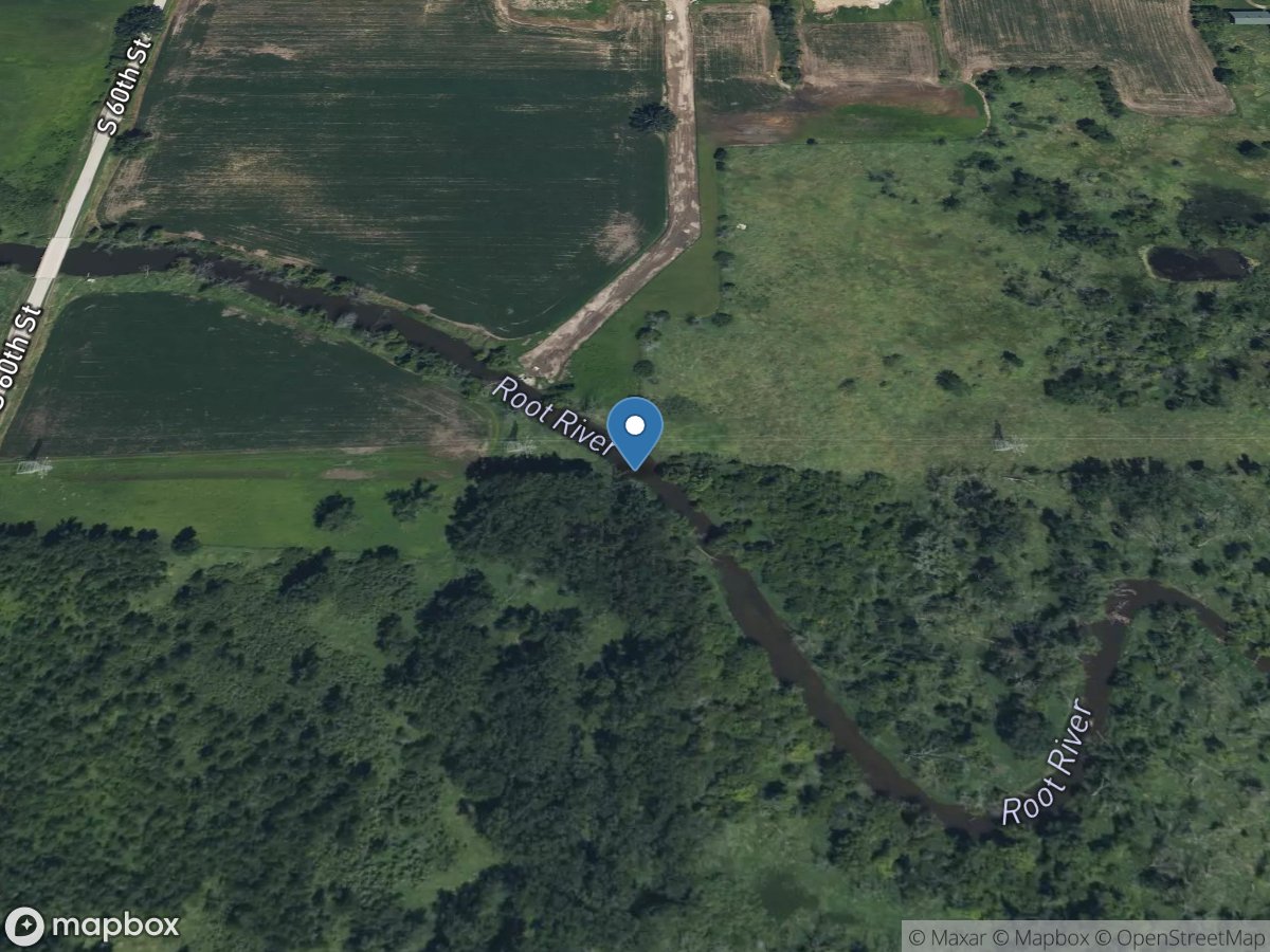 Root River 1000 Ft Ds From 60th ST near Caledonia, WI location