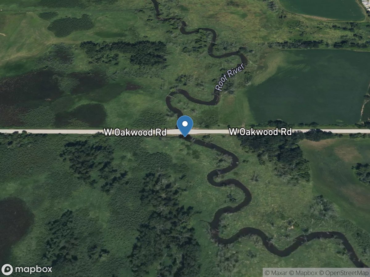 Root River at Oakwood Rd. near Franklin, WI location