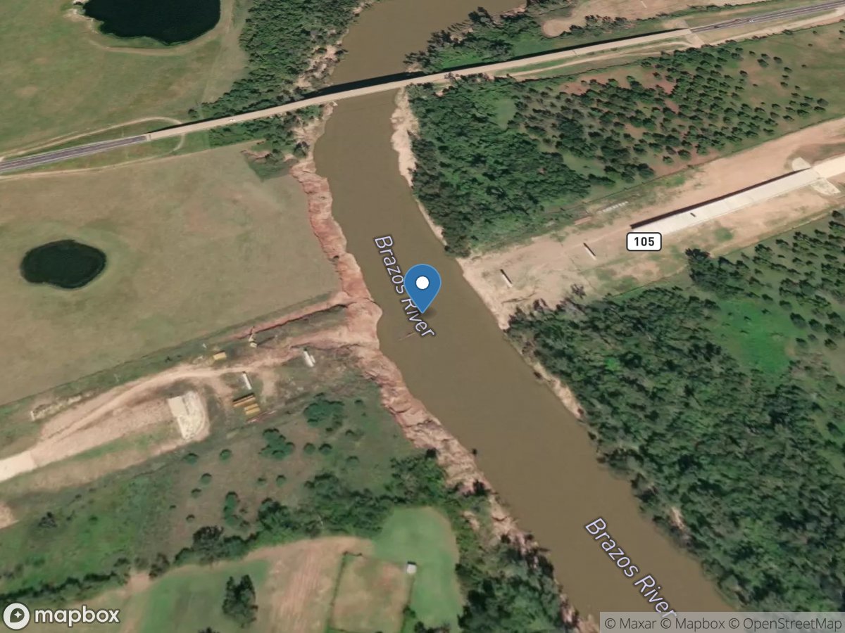 Brazos Rv at Washington, TX location