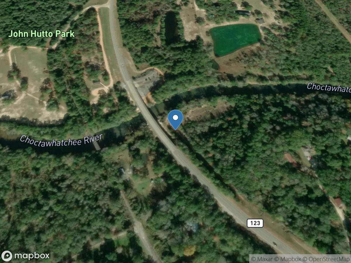 Choctawhatchee River near Newton, Al. location