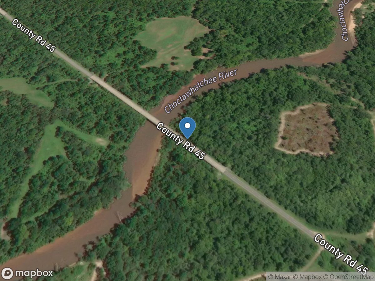 Choctawhatchee River near Bellwood AL location