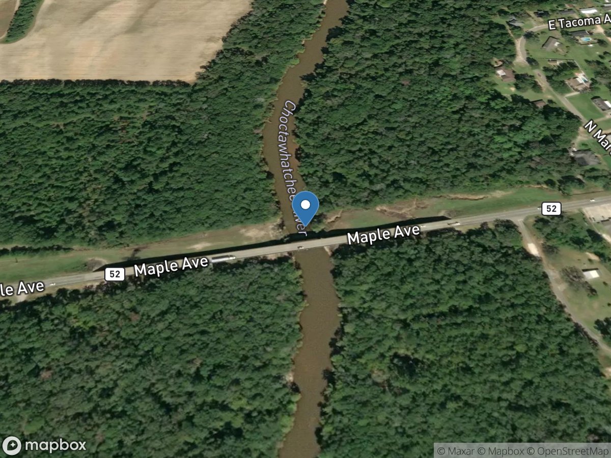 Choctawhatchee River near Geneva, Alabama location