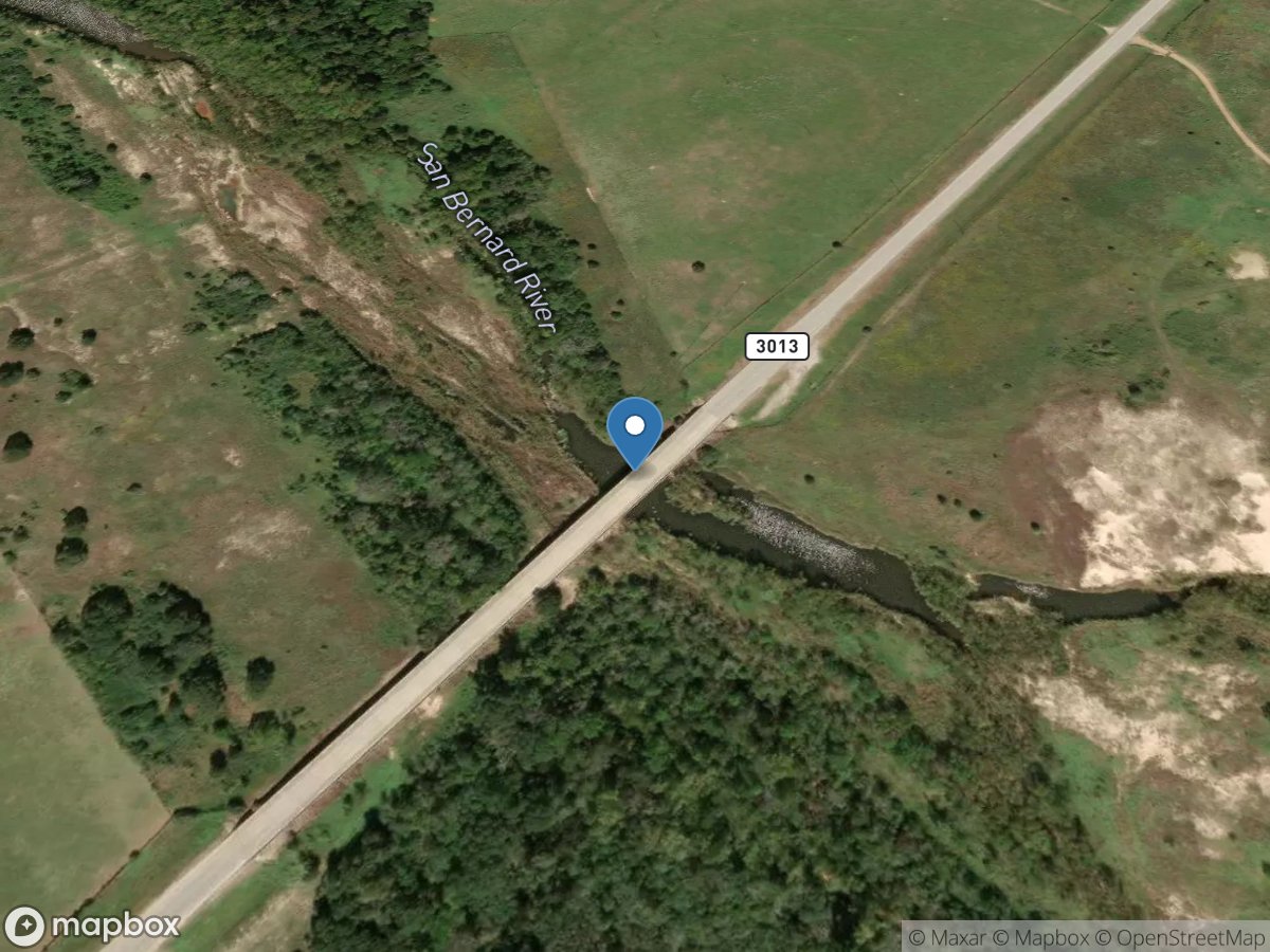 San Bernard Rv near Chesterville, TX location