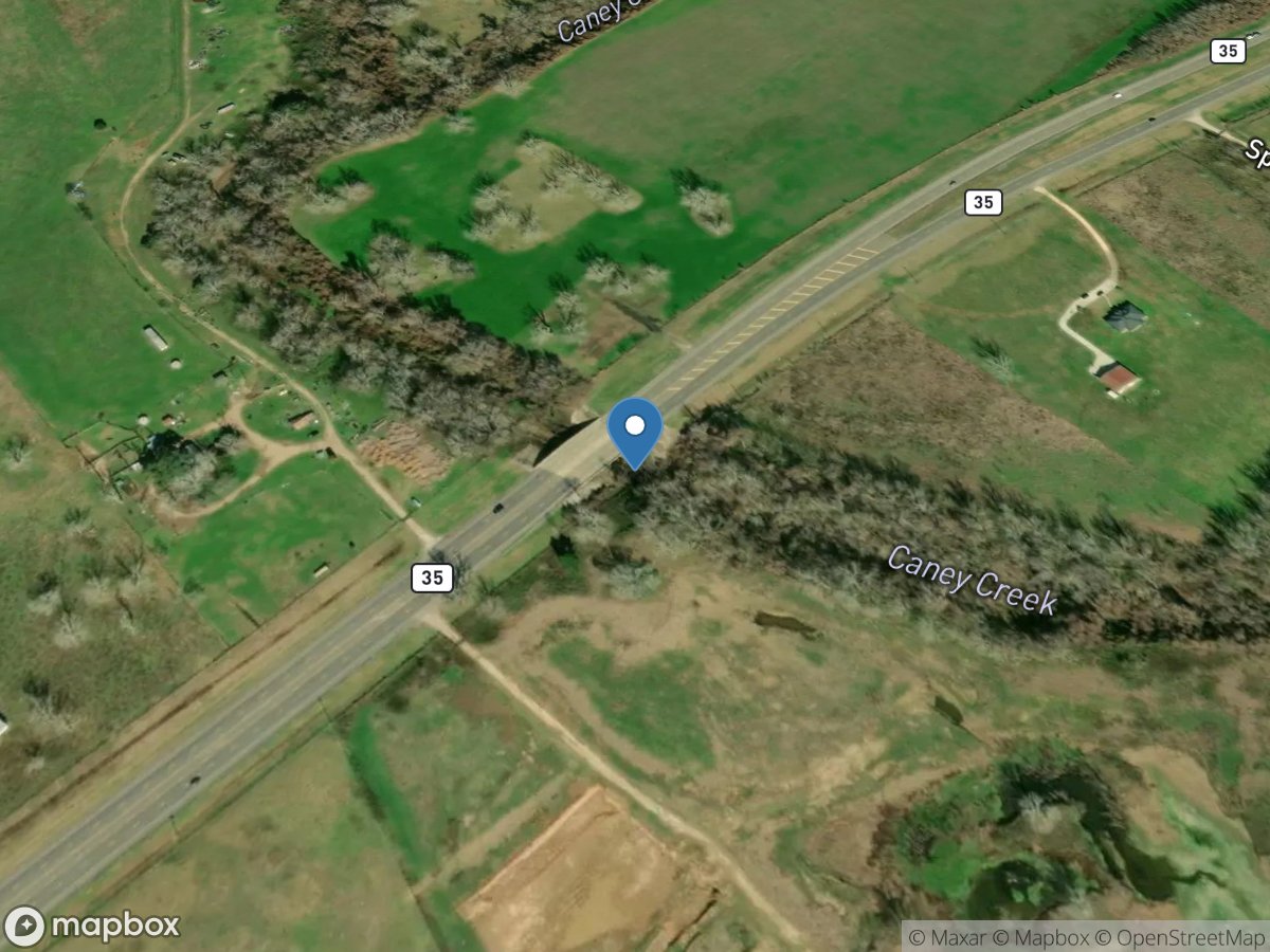 Caney Creek at SH 35 near Van Vleck, TX location