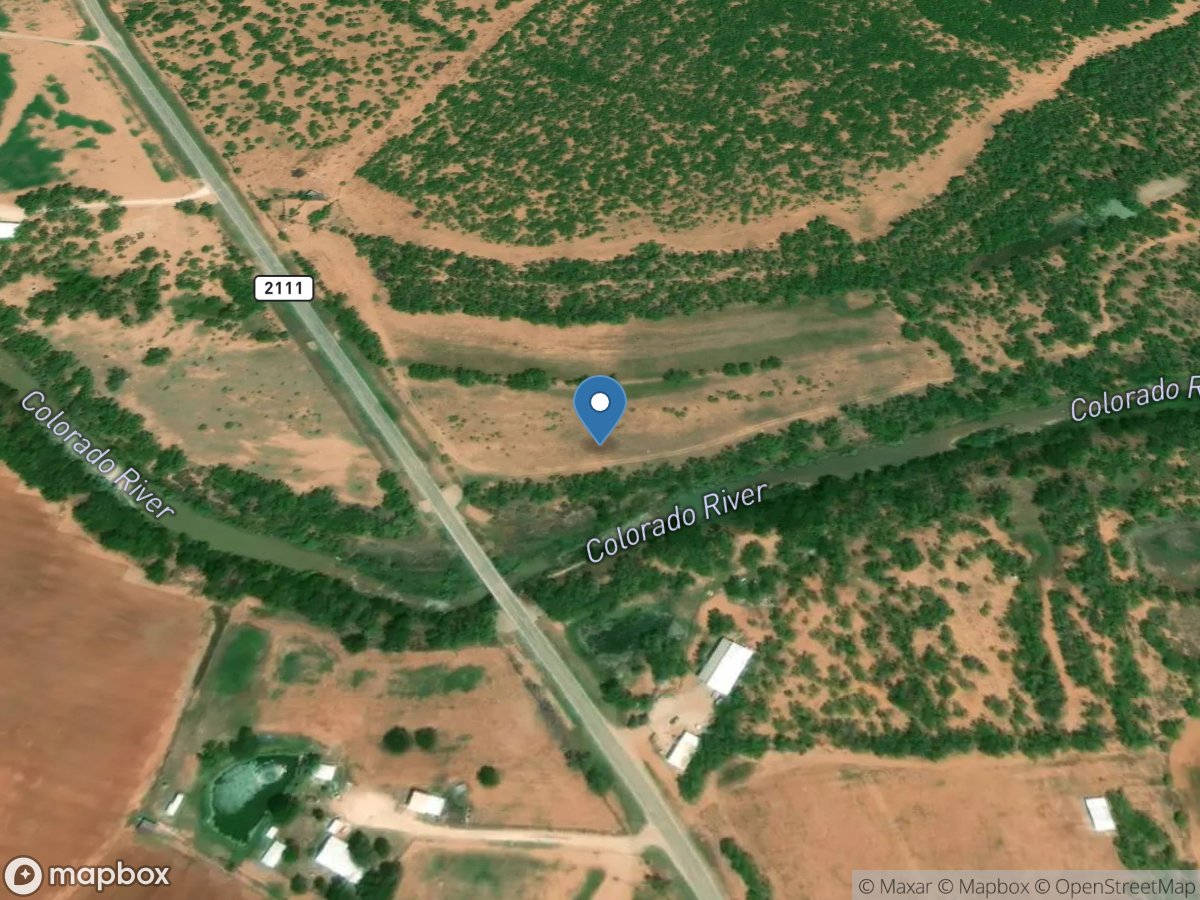 Colorado Rv near Ballinger, TX location