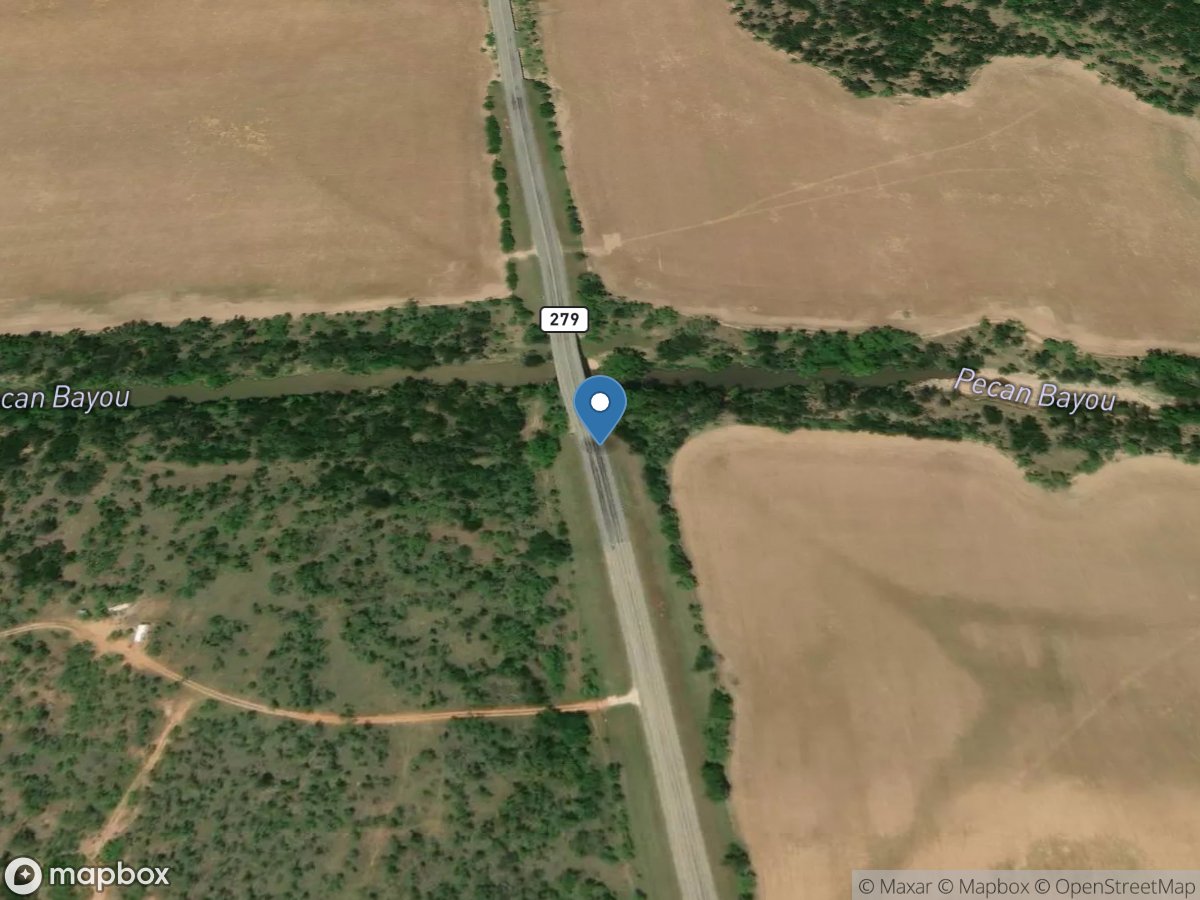 Pecan Bayou near Cross Cut, TX location