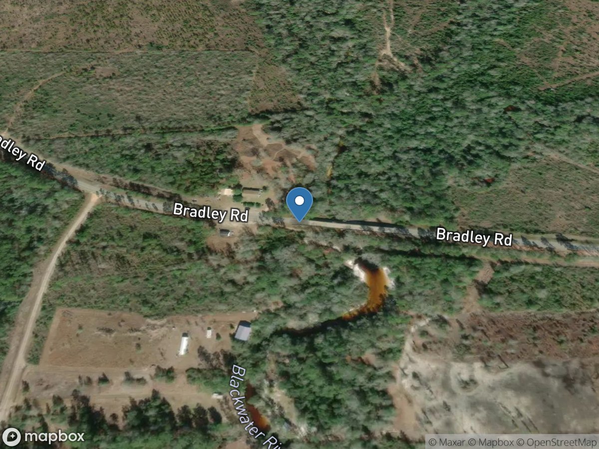 Blackwater River near Bradley AL location